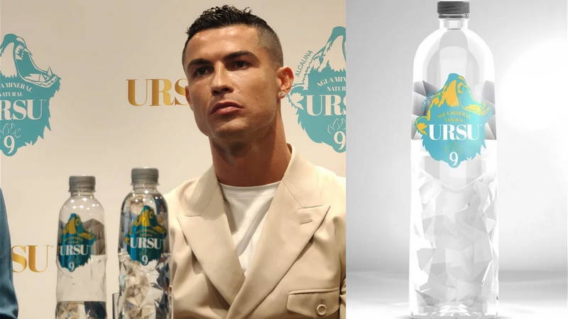 Ronaldo bị kiện vì thương hiệu nước khoáng